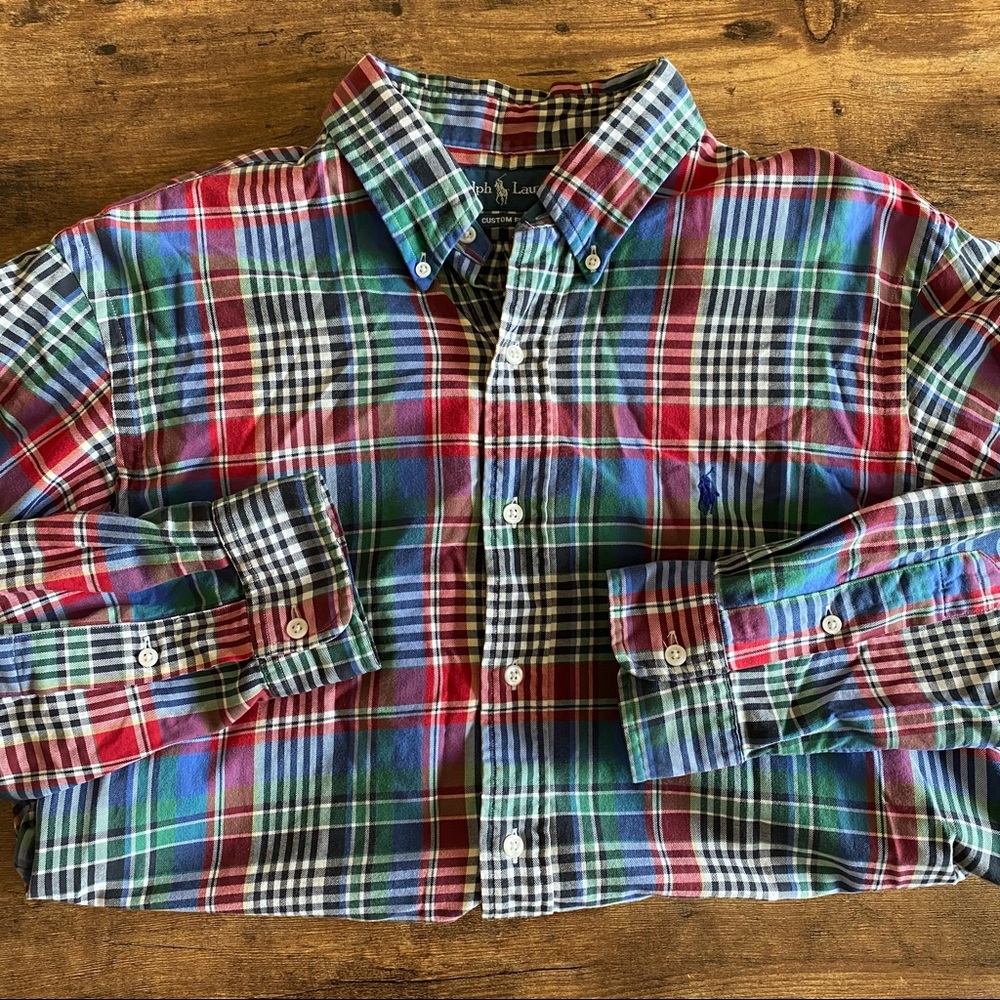 Ralph Lauren Plaid Button Down